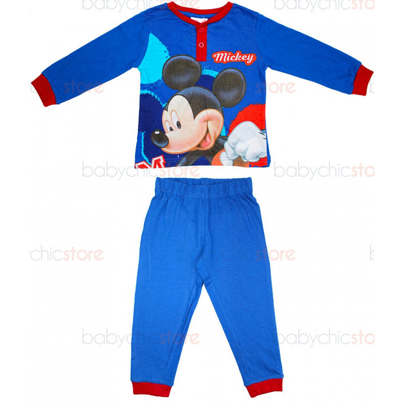 Pigiama Primavera/Estate Topolino Blu - 5 Anni