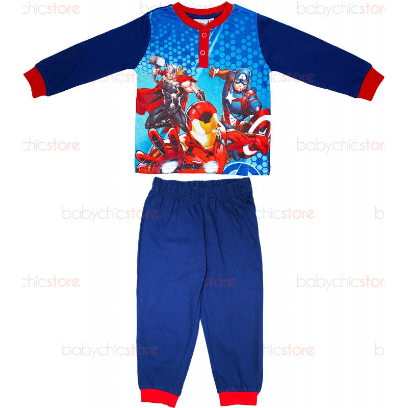 Pajamas Spring/Summer Avengers Red - 5 Years