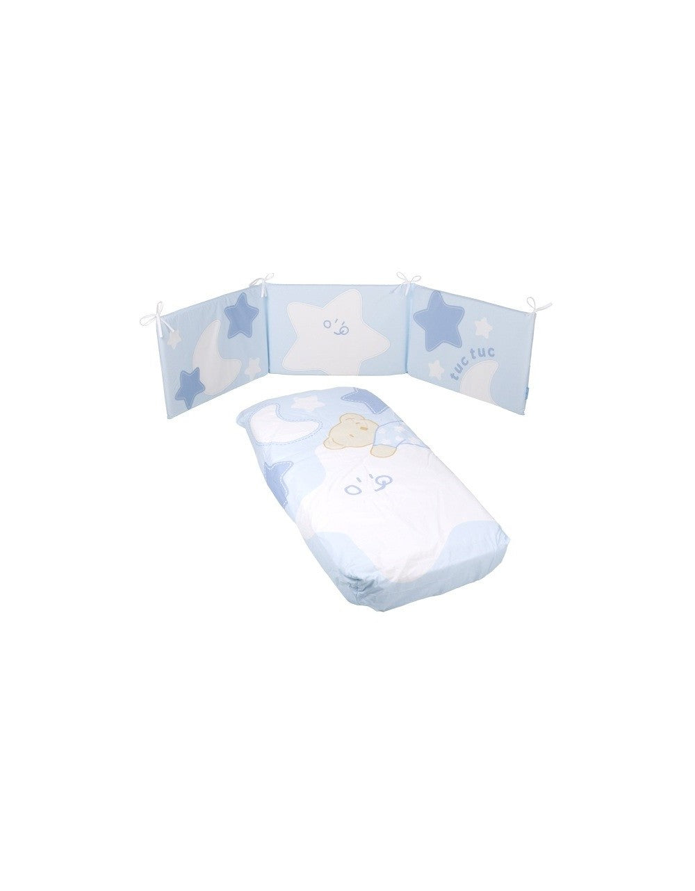 Removable Duvet + Tuc Tuc Luna and Stelle Bumper