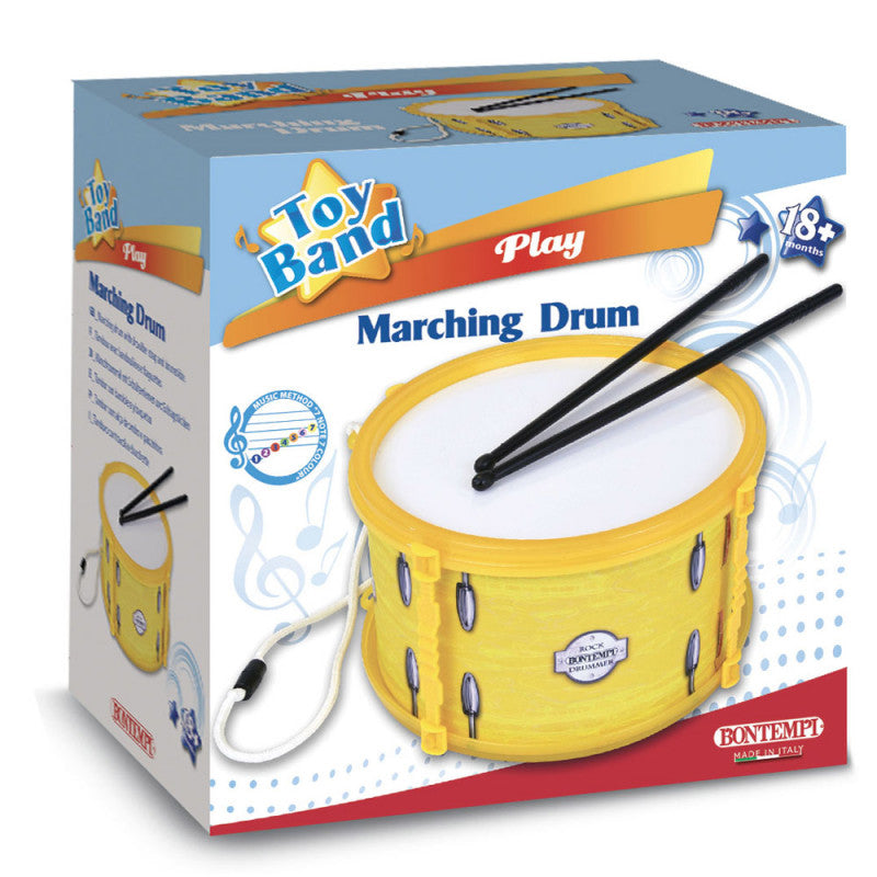 Drum with Shoulder Strap - Yellow