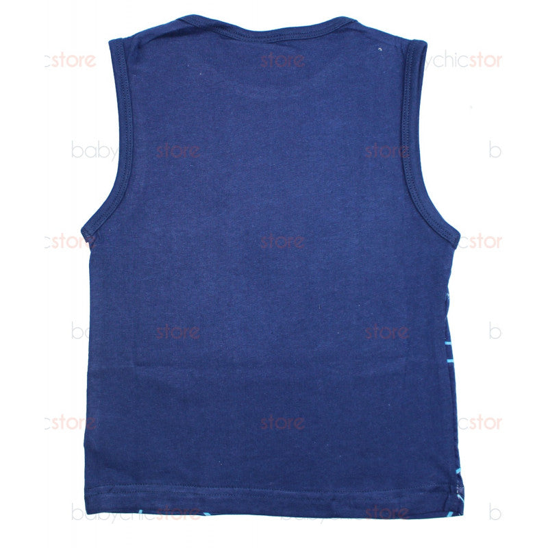 Blue Spiderman Vest - 3 Years