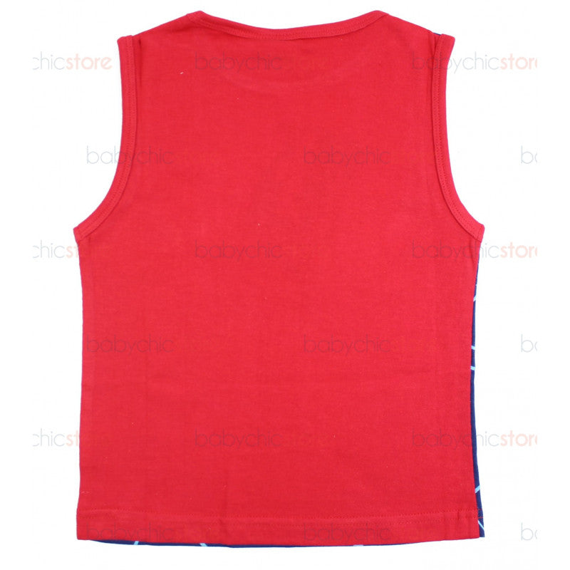 Red Spiderman Tank Top - 8 Years