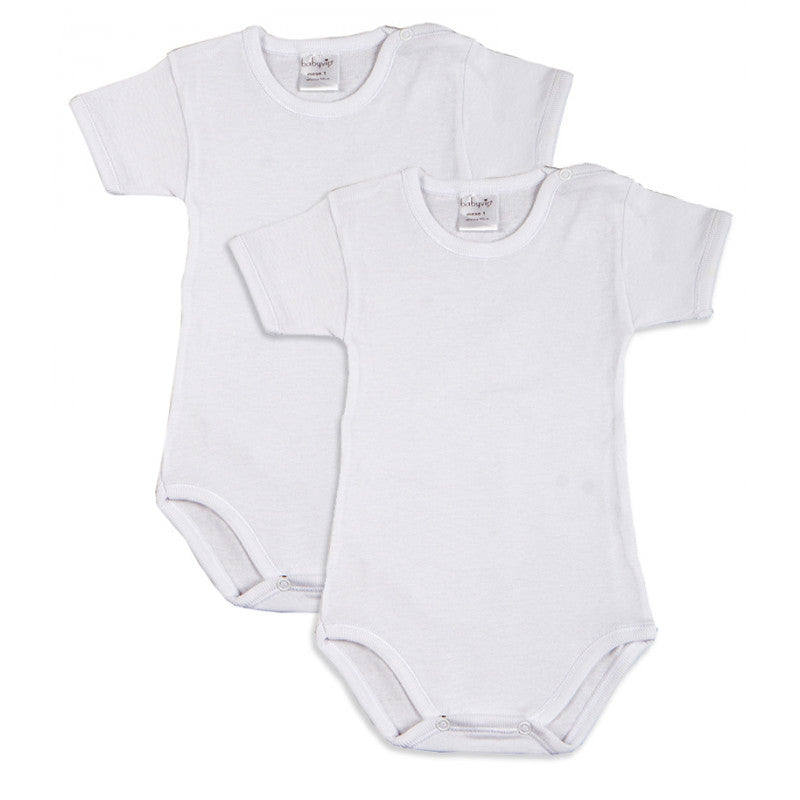 Set 2 Body Neonato a Mezza Manica