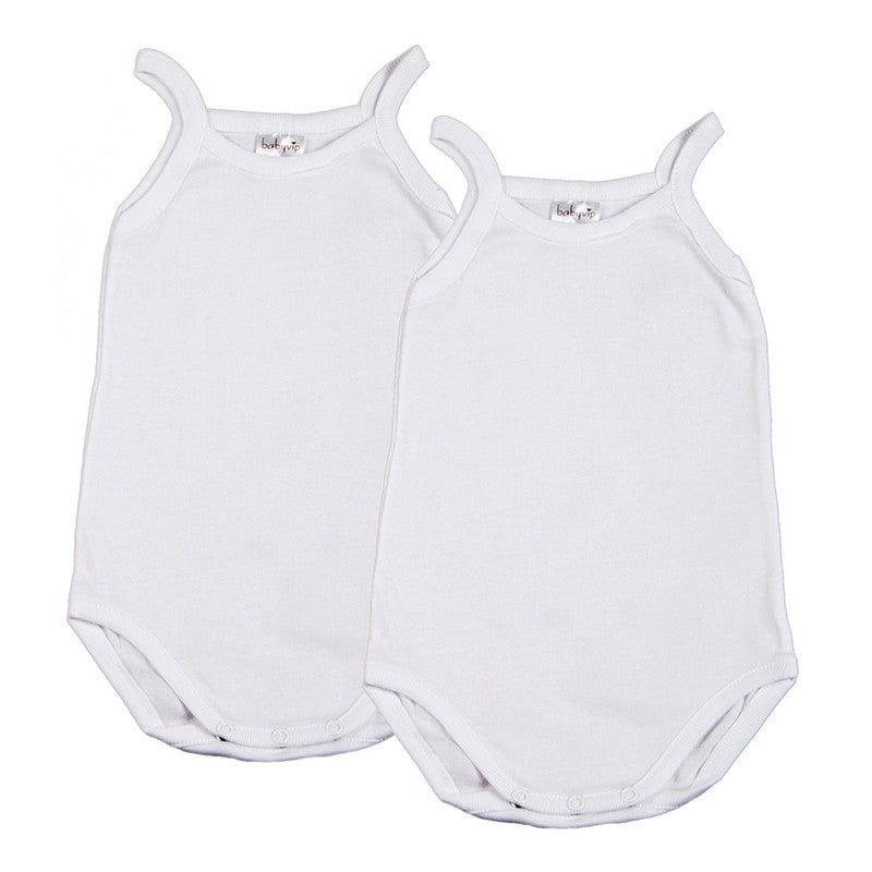 Set 2 Body Neonato con Spalla Stretta - 3 Mesi