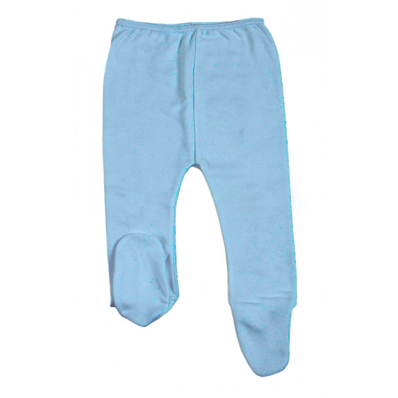 Newborn Footed Leggings Blue - 3 Months