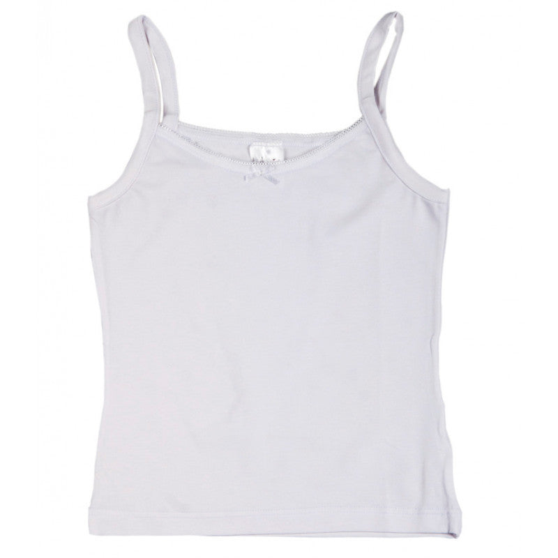 2 Girls' Thin Strap Vests