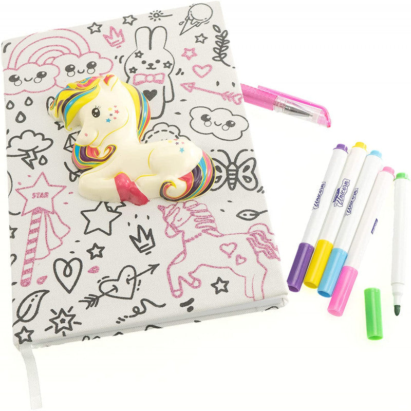 Squishy-Tagebuch mit magischem Einhorn
