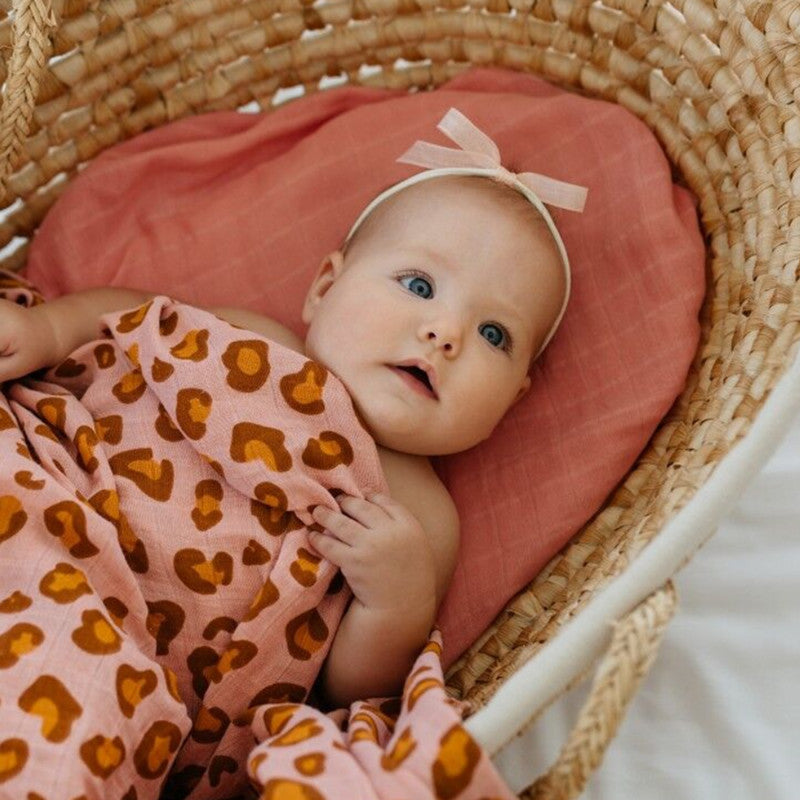 Musseline Tommy Lise Coral Leopard