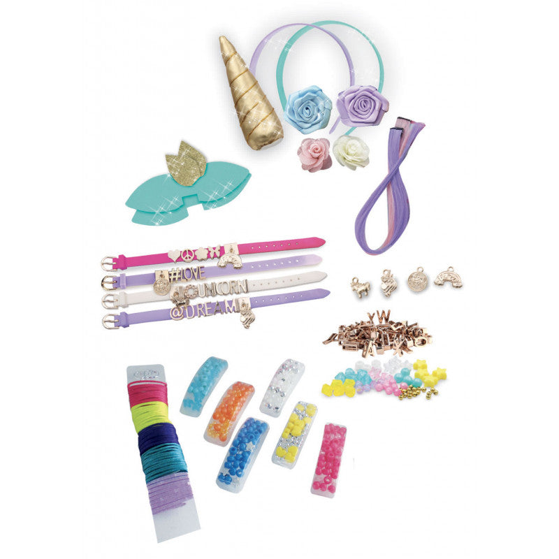 Machen Sie Armbänder und machen Sie Haarschmuck