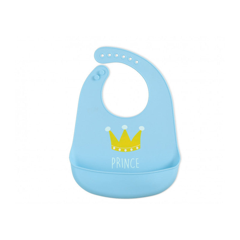Silicone Bib - Prince