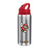 Wasserflasche mit Strohhalm Mario Bross Grey