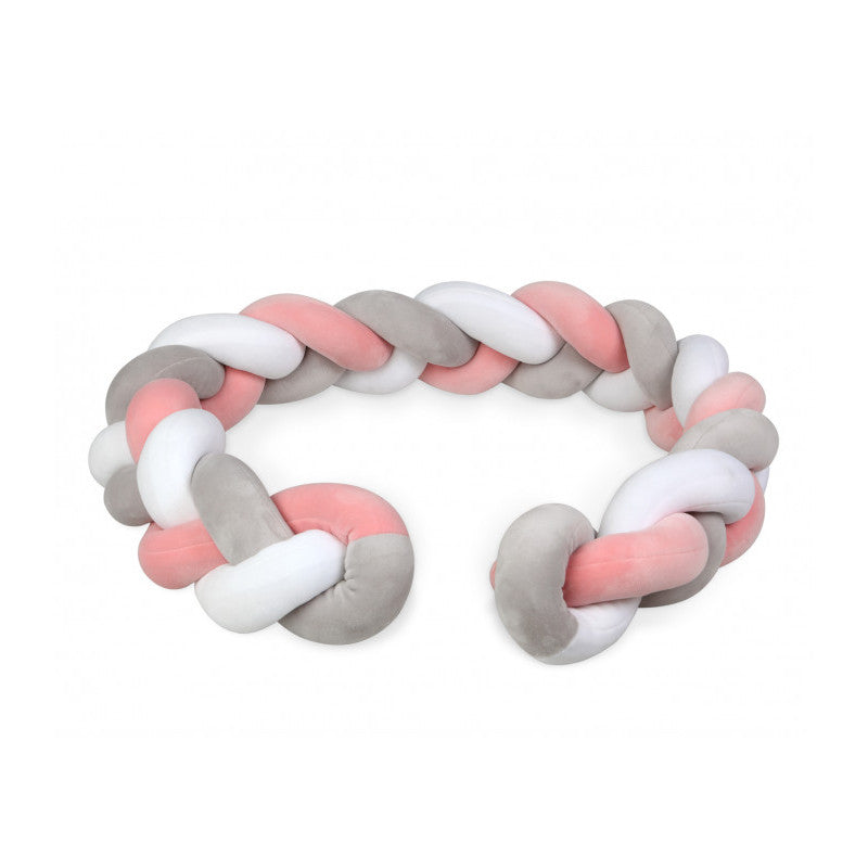 Braid Reducer für Babybett - Pink / Grau