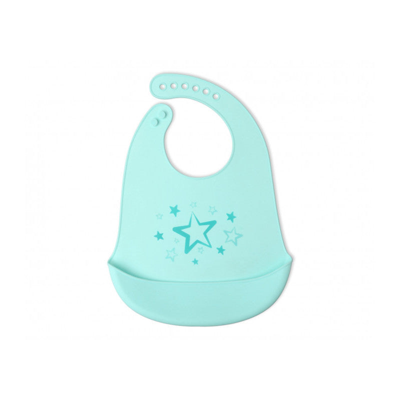 Kiokids - Silicone Bib - Blue