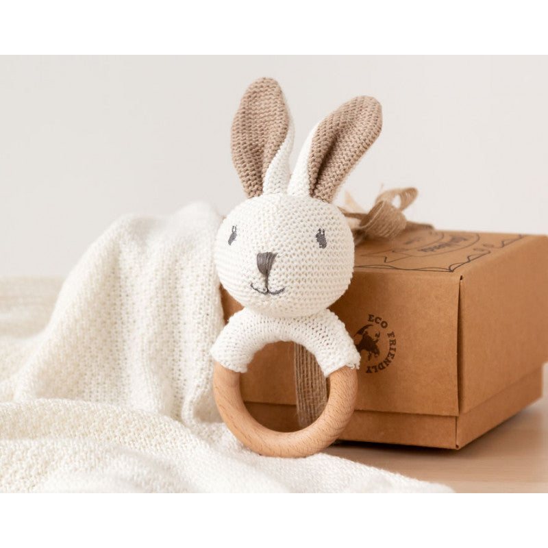 Kiokids - Cotton Bunny Rattle