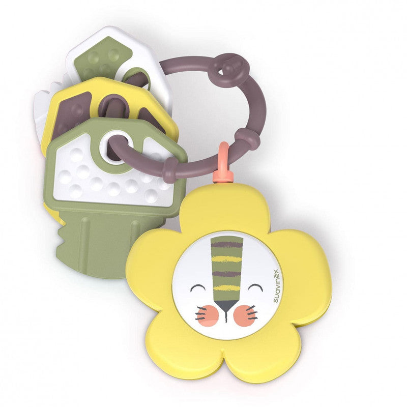 Suavinex Musical Teether Ring - Yellow