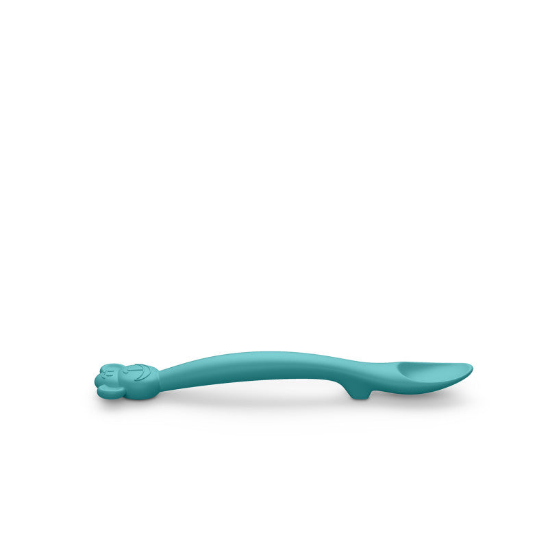 Silicone Spoon for Babies +4 Months - Green