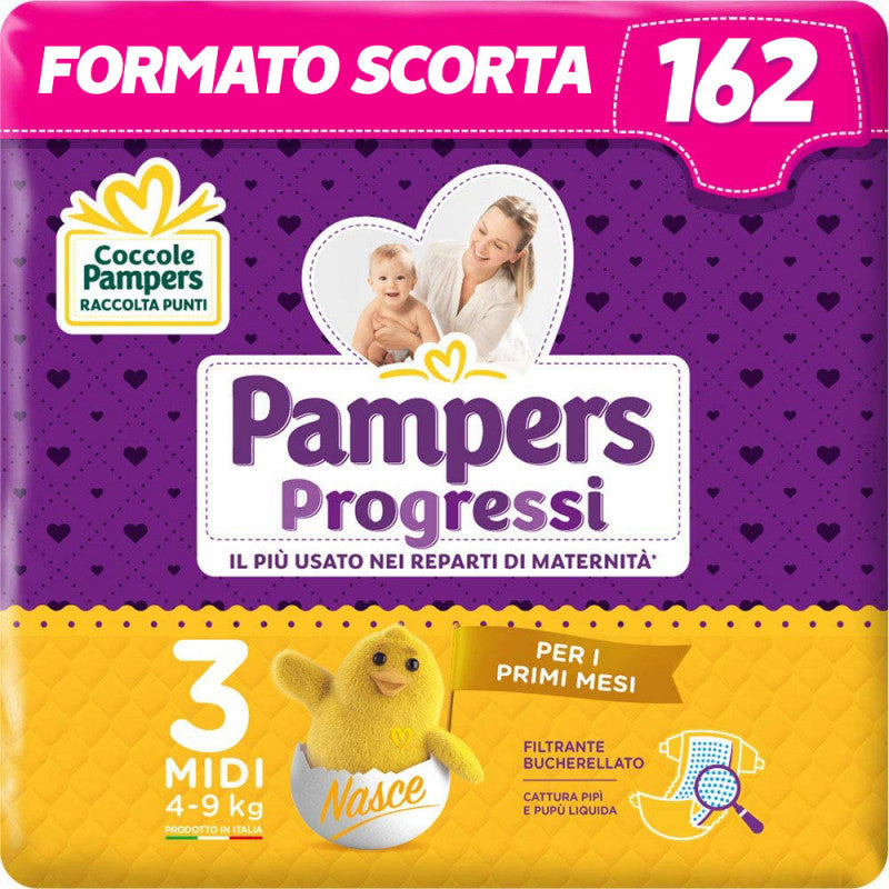 Pampers Progressi Pentapack - Size 3