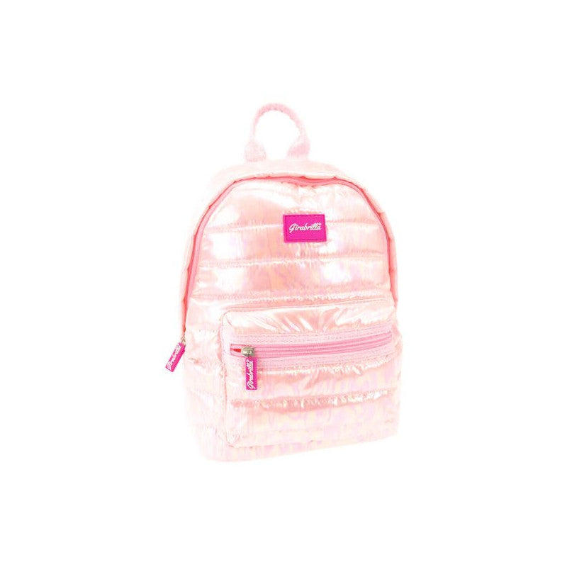 Girabrilla - Casual Puffer Backpack - Pink