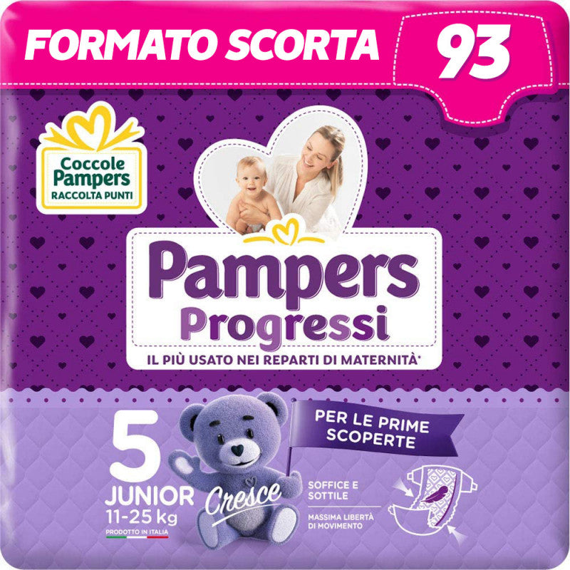 Pampers Progressi Pentapack - Size 5