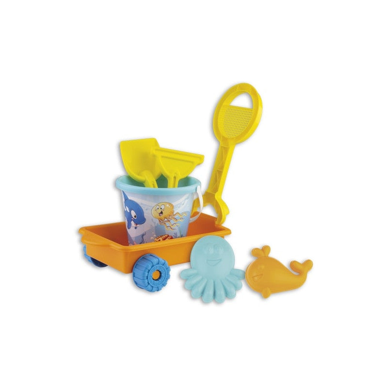 Beach Toy Set with Cart