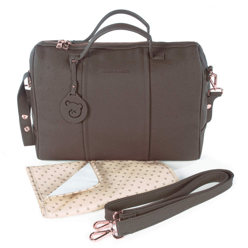 Pasito a Pasito London Maternity Bag - Coffee