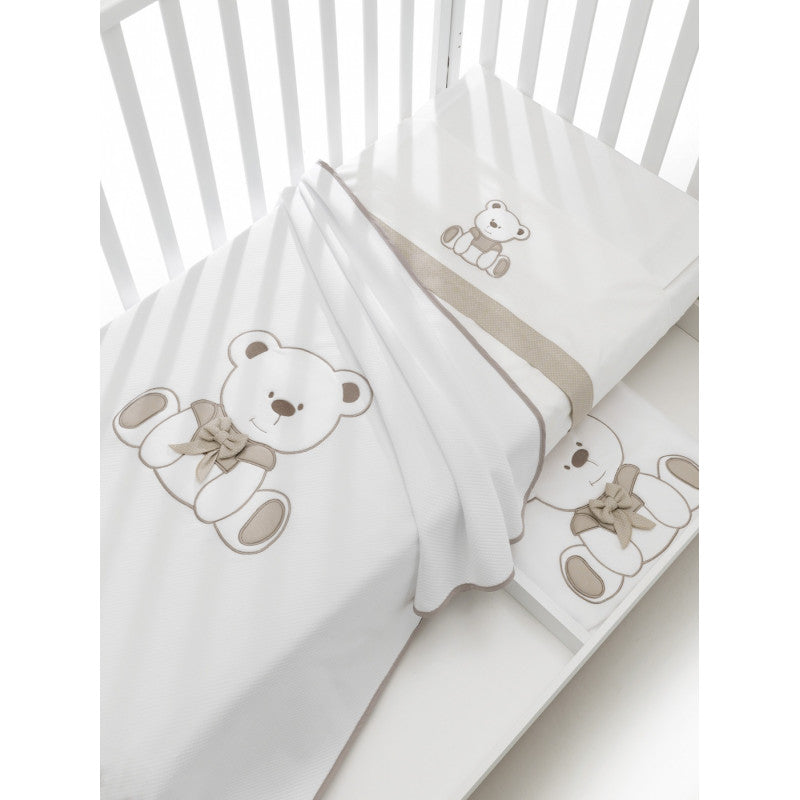 Erbesi - Tato White-Dove Grey Sheet Set