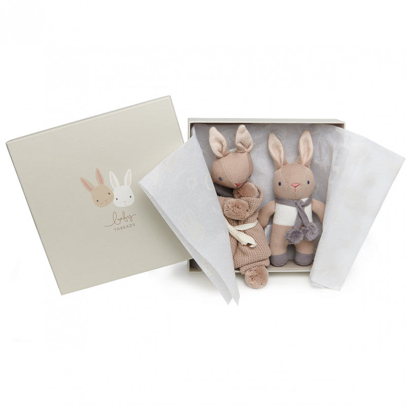 Gift Box - Taupe Bunny