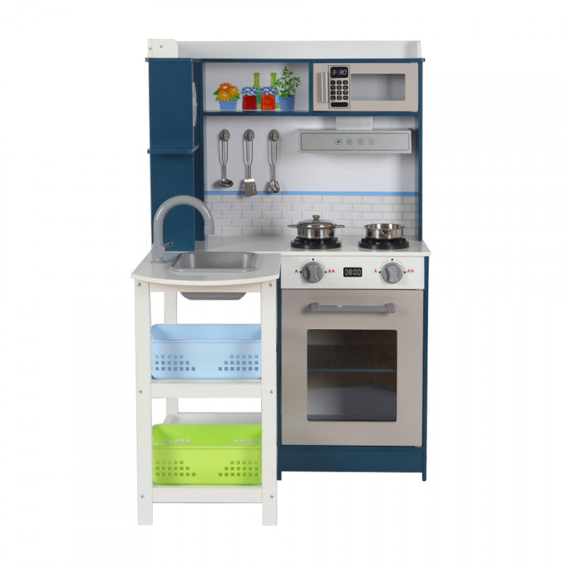 Corner Kitchen with Appliances and Accessories