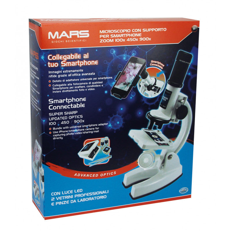 Microscope with Smartphone Holder