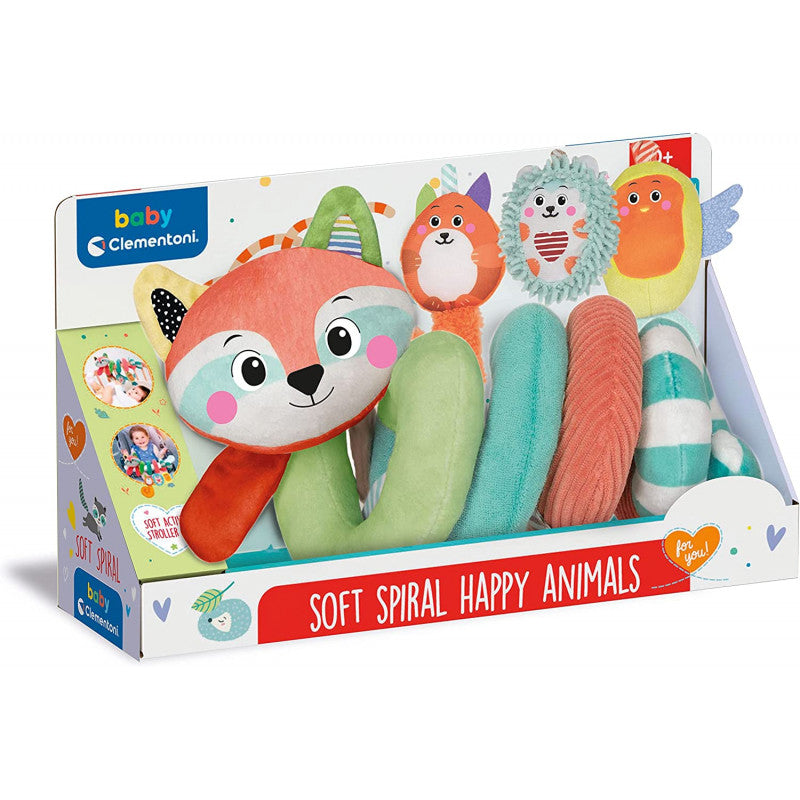 Soft Happy Animals Spiral
