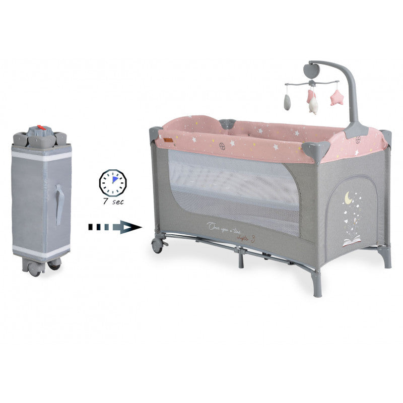 Reisebett Cangaroo Once Upon a Time 3 Pink - 3