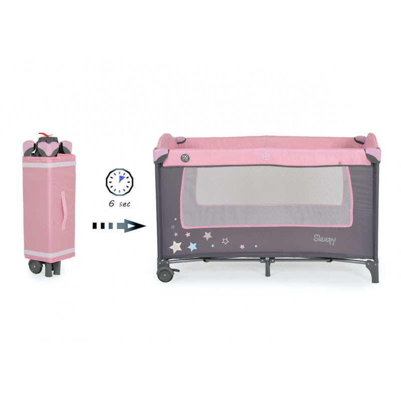 Reisebett Moni Trade Sleepy Pink