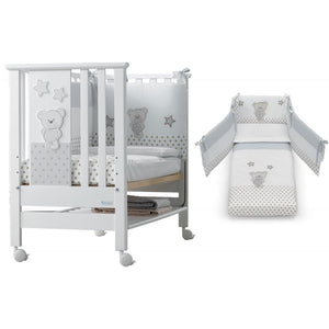 Babybett Contact Art + Textilien-Set