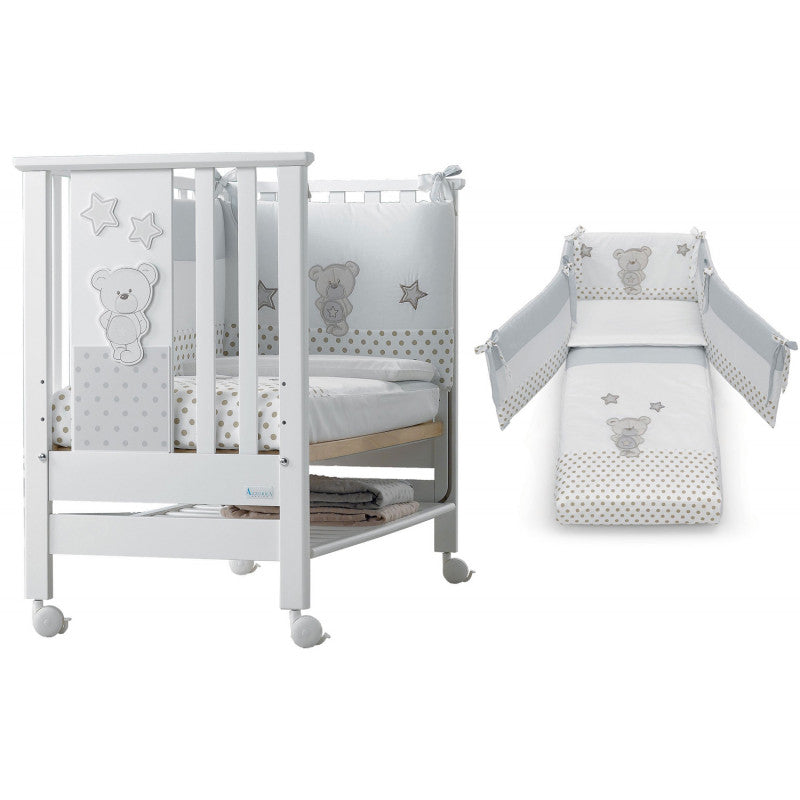 Babybett Contact Art + Textilien-Set