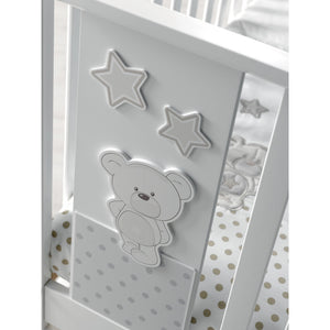 Babybett Contact Art + Textilien-Set - 2