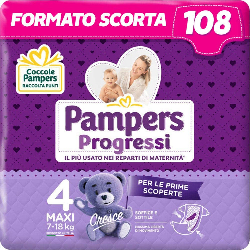 Pampers Progressi Pentapack - Size 4