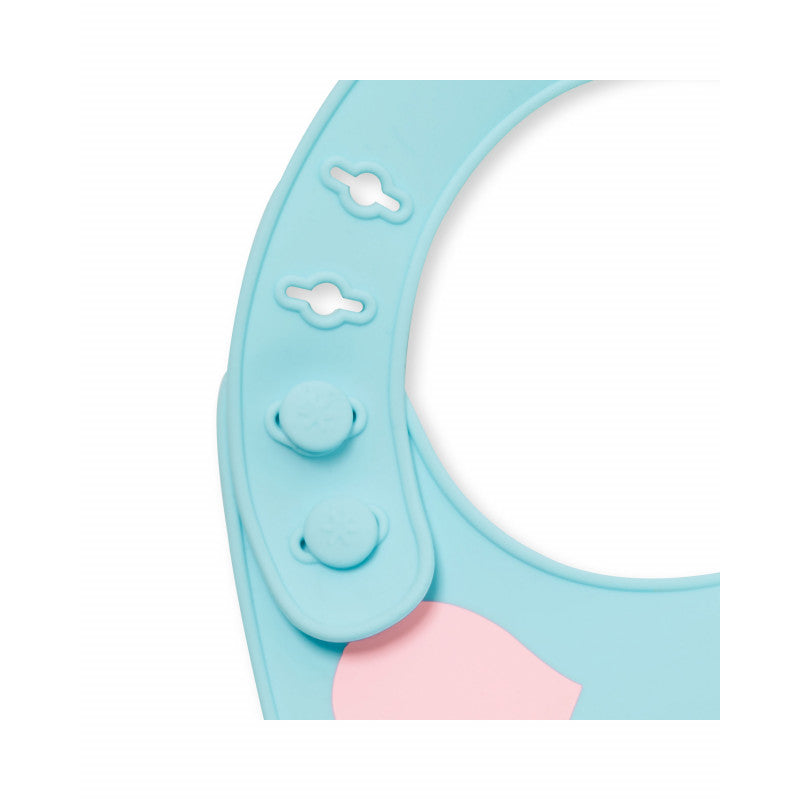 Skip Hop - Silicone Bib with Pocket - Unicorn