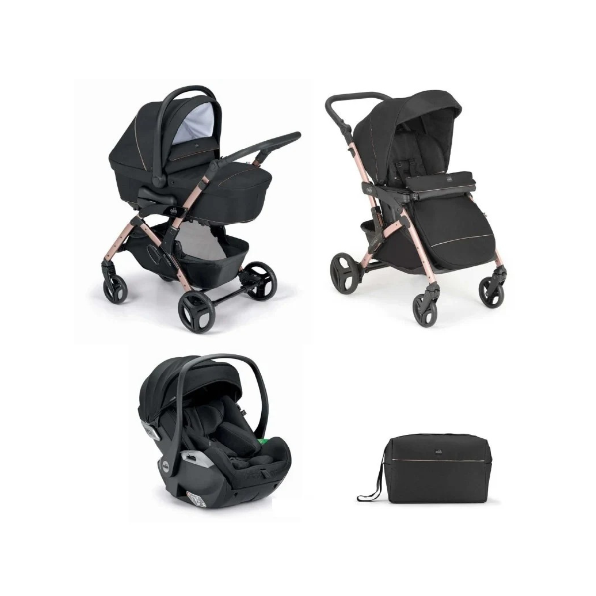 Kombikinderwagen Cam Fluido Easy 952 I-Size
