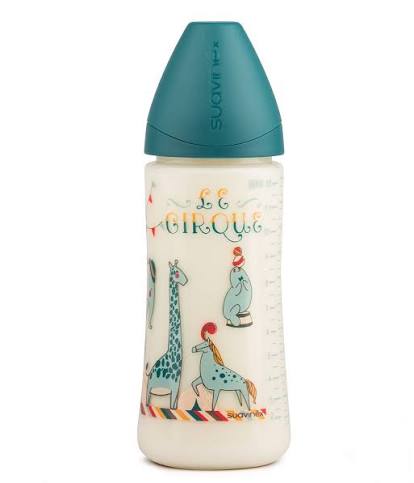Suavinex Cirque 360 ml Feeding Bottle - Rubber
